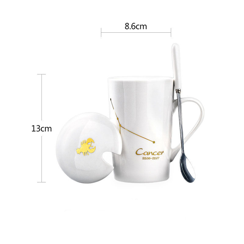 Creative Personality Ceramic Constellation Mug