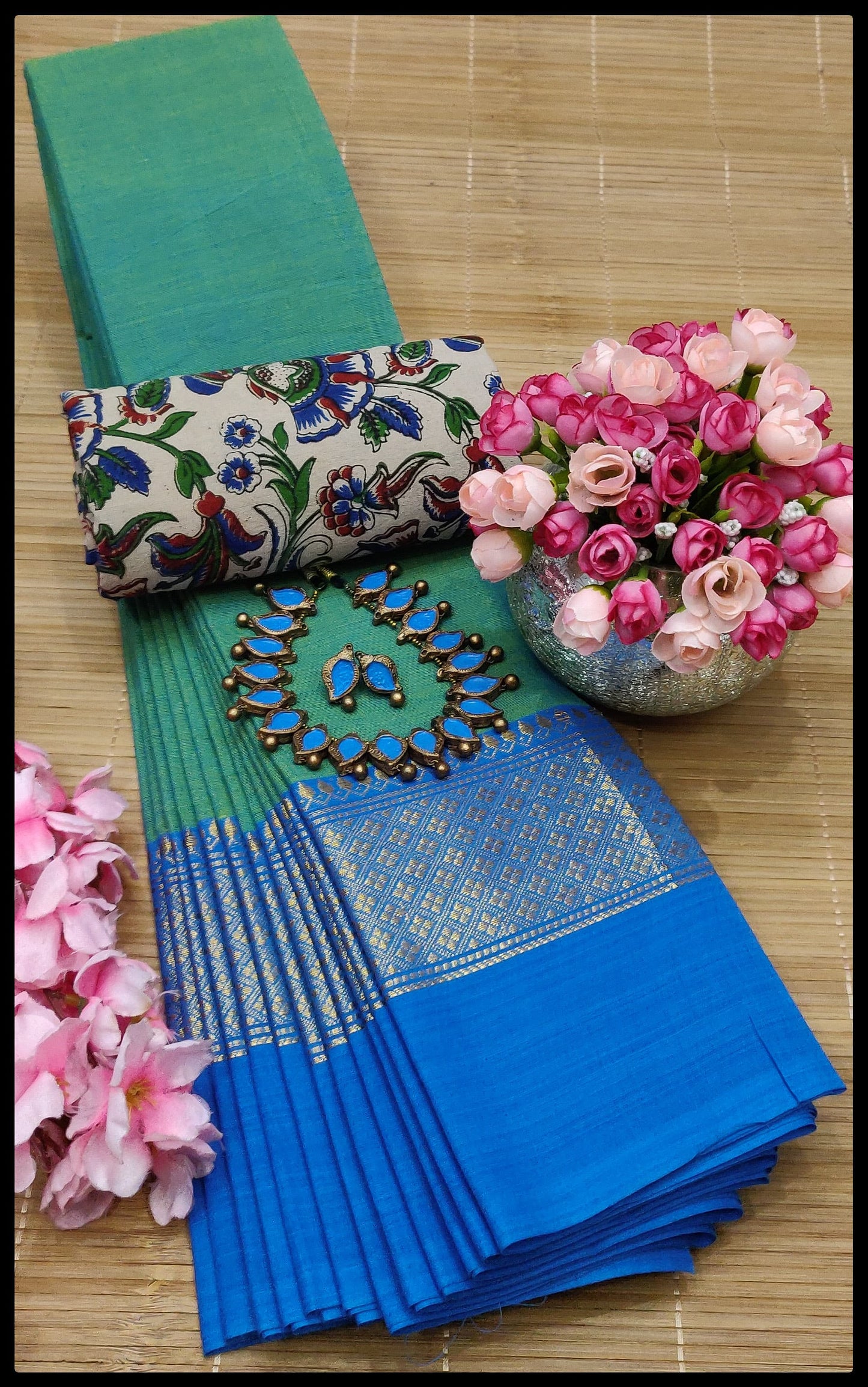 MNN Presents High Quality Chettinad cotton sarees S6