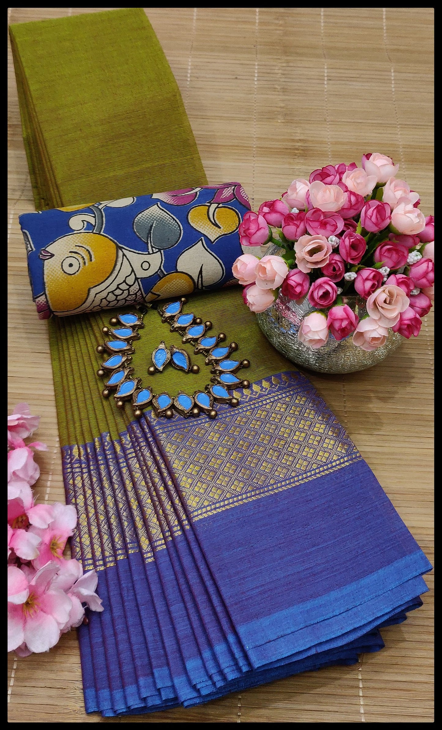 MNN Presents High Quality Chettinad cotton sarees S7