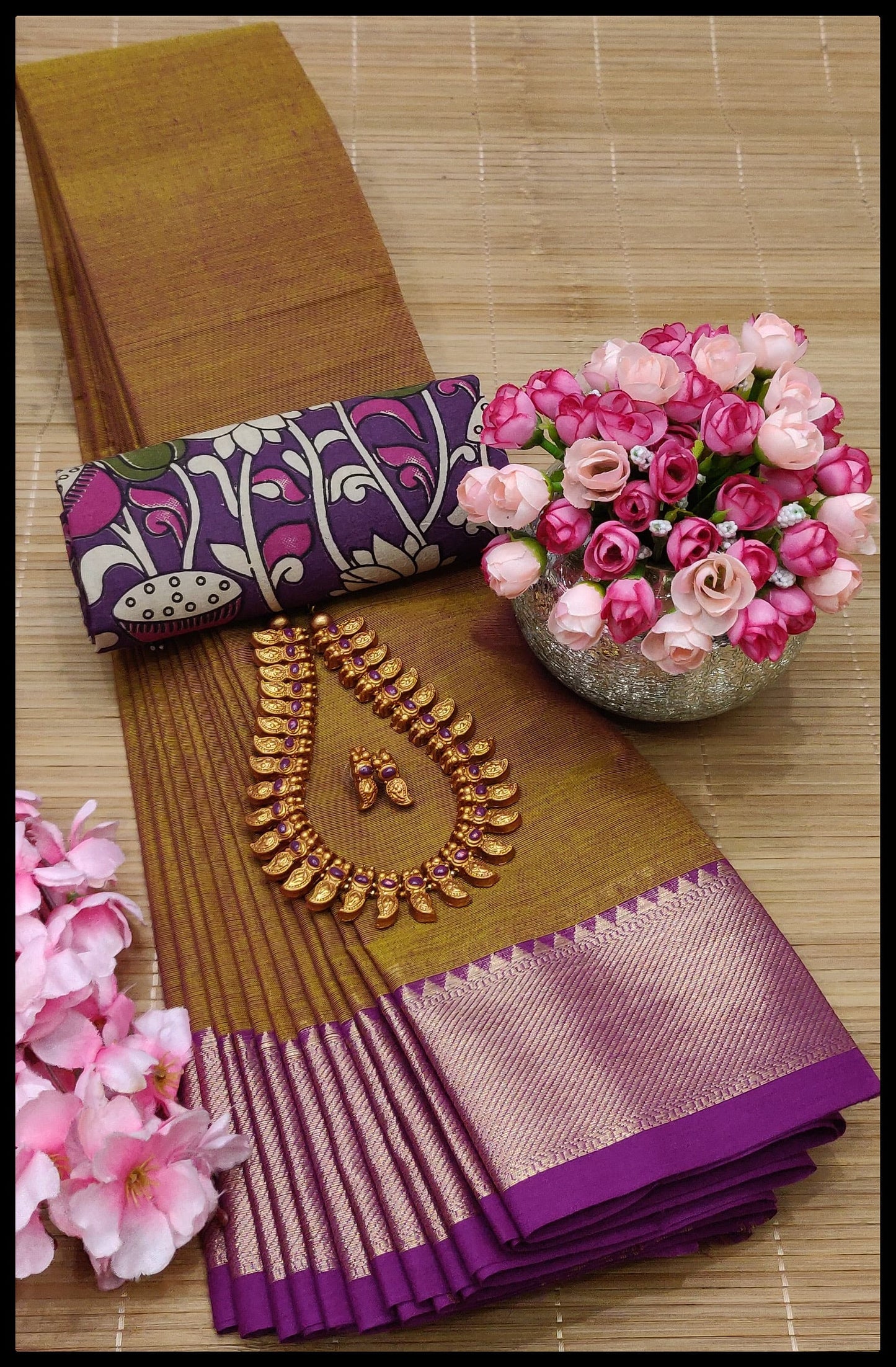 MNN Presents High Quality Chettinad cotton sarees S7